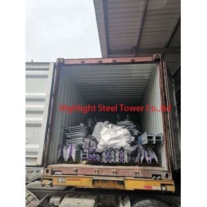 Buy cheap Three Legged 60 Degree Lattice Angular Self Support Tower from wholesalers