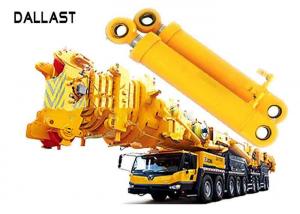 China Heavy Duty High Pressure Hydraulic Cylinder Dual Stage For Industrial Crane Excavator factory