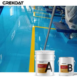 China Fast Installation Industrial Epoxy Floor Coating High Gloss Minimizing Downtime For Businesses factory
