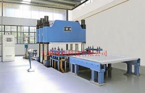 China Rubber Moulding Press Machine Compression 6000T Rubber Vulcanizing Machine With PLC Control factory