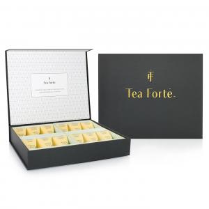China Custom Logo Printed Luxury Tea Gift Packaging Box With Gold Foil Stamping Logo on sale