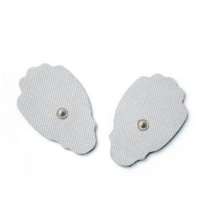 China Hand Shape TENS Unit Electrode Pads Reusable Self-Adhesive Replacement Massage Pads on sale