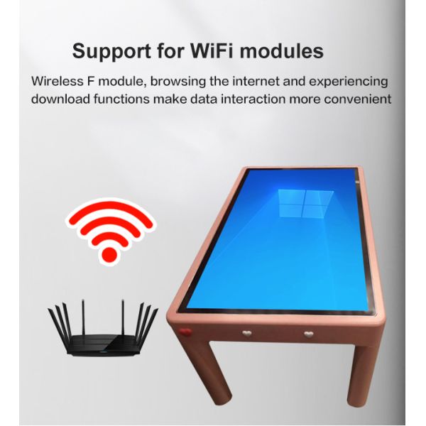 55 Inch Large Screen Coffee Table Touch Game Terminal Smart Table Touch Screen