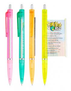 China Top quality customized pull out banner pen/promoiton stylus pen/plastic ballpoint pen factory