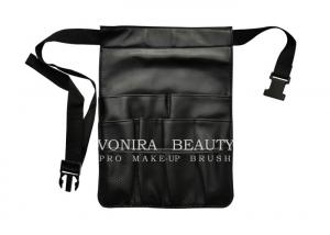 China 6 Pockets Professional Cosmetic Makeup Brush Bag With Artist Belt Strap factory