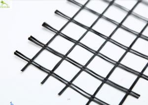 China Pp Biaxial Earthwork Fiberglass Geogrid For Retaining Walls Anti Static on sale