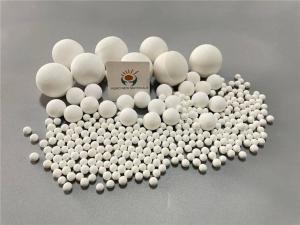 China High Alumina Ceramic Grinding Balls Used In Petroleum / Chemical / Fertilizer factory