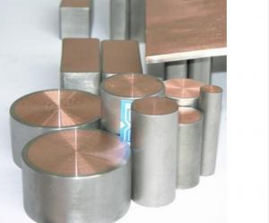 China ASTM B348 Titanium & Copper Alloy Bar Titanium Clad Copper for Electron factory