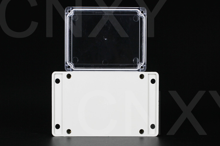 Customized IP65 Waterproof Plastic Box , Transparent Pcb Enclosure Box