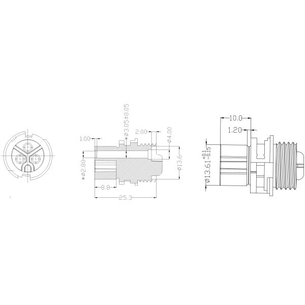 3-P PV System Connector
