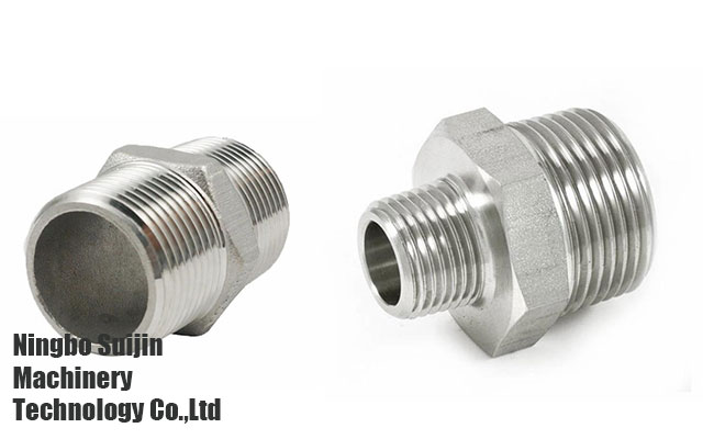 Stainless Steel Pipe Fitting Thread Casting Connector Hardware Parts