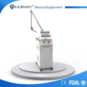 China two wavelength 1064 & 532nm korea guide laser arm tattoo removal machine nd-yag factory