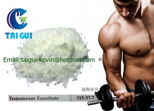 China Safe Anabolic Testosterone Enanthate / Test Enan white crystalline powder CAS 315-37-7 factory