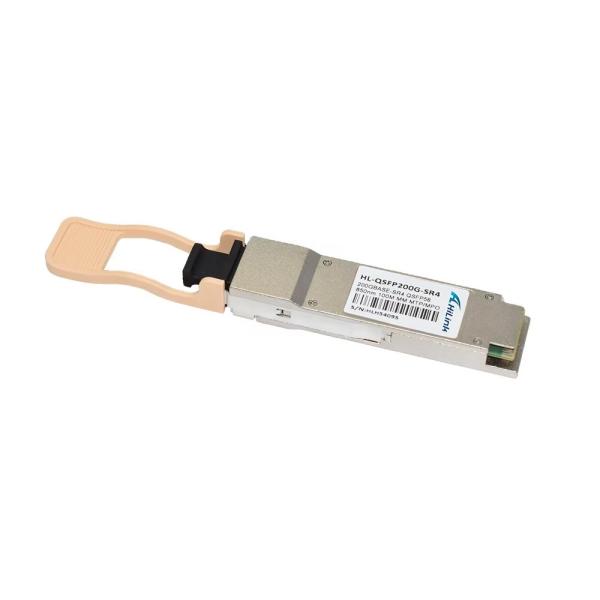 200G Base QSFP56 Transceiver SR4 850NM 100M Reach MultiMode MPO Connector Fiber Optic Module