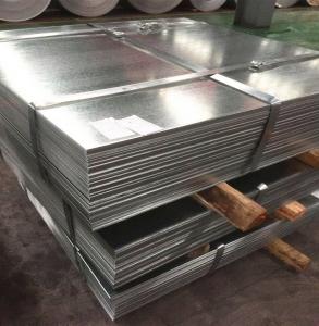 China 3mm G40 Galvanized Steel Sheet Blasting Astm A653 1200mm factory