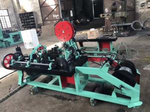 China Professional Single Strand Barbed Wire Machine For Electro Galvanized Wire on sale