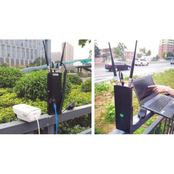 IP66 MESH Radio 4W MIMO 350MHz-4GHz Customizable For Police