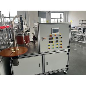 Buy cheap 60HZ Truck Air Filter Metal Caps Two Components Gluing Machine from wholesalers