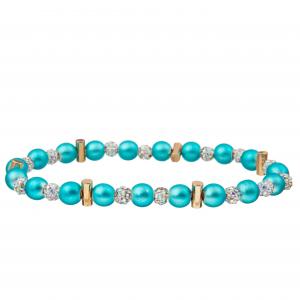 China 7 Colors Handmade Beads Bracelets With Crystal Ball on sale