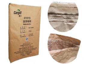 China Brown Or White Multiwall Kraft Paper Bag For Cement Sand Flour Powder Packaging on sale