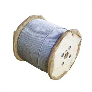 China 1*37 9.8mm14mm17.5mm Zinc-Clad Steel Strand Wire Galvanized Steel Wire Rope Stainless Steel on sale