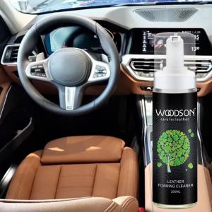 China Car Interior Foam Cleaning Spray Leather Steering Wheel Car Seat Clean And Polished factory