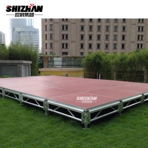 China Mobile Adjustable Aluminum Stage Platforms For Outdoor Concert factory