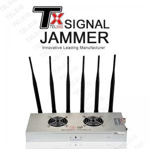 China 6 Channel Wireless Signal Jammer Multi Functional NFC Protection Small Size factory