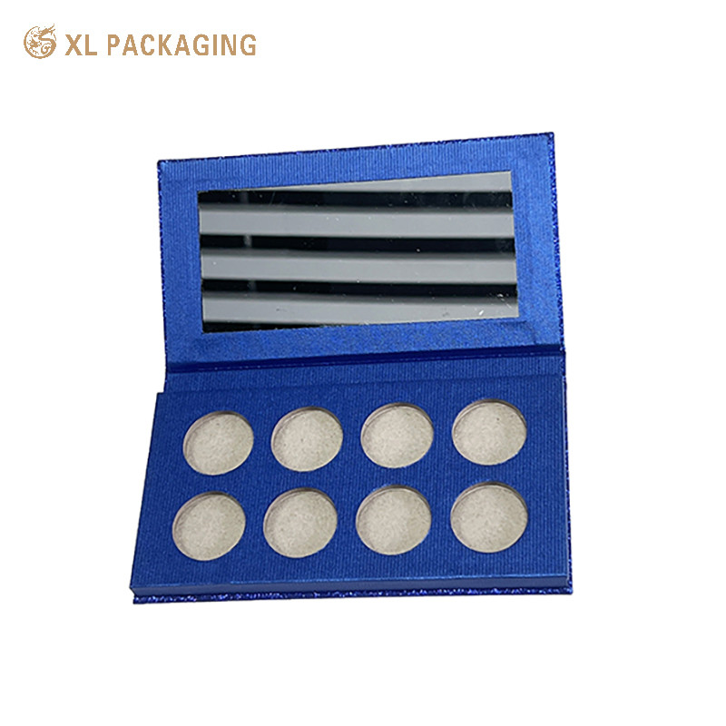 XL Packaging Custom Luxury Boxes Makeup Custom Printed Packaging Box High Pigment Powder Eyeshadow Palette Package