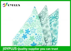 China Printed Pattern House Cleaning Clothes , Washing Microfiber Cloth Cleaning factory