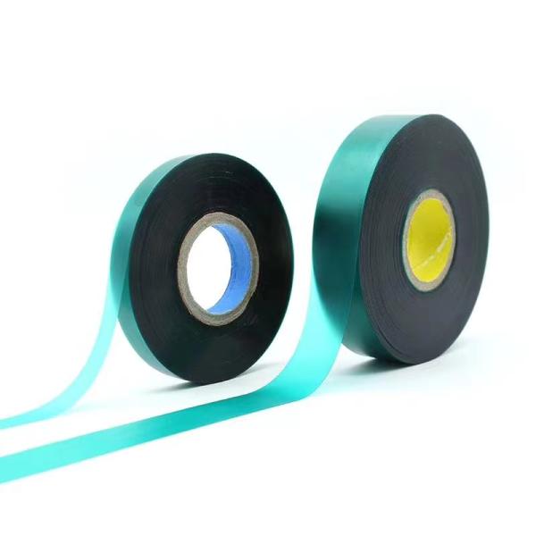 Green Color Marking Nylon Cable Tie Glue Plastic Binding Tie Warning Tape Marking Tape