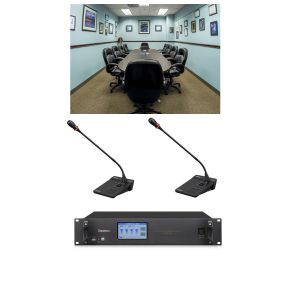 China 126 Units Wireless Conferencing System Detachable Xlr Gooseneck Microphone factory