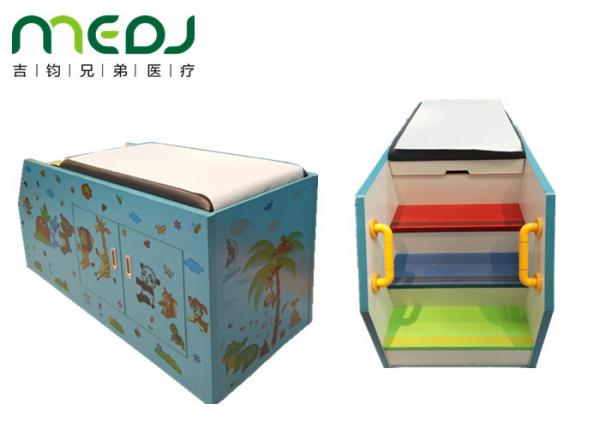 China Immunizations Paediatric Examination Table Cartoon Pattern With Diposable Paper Roll factory