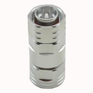 China High quality RF coaxial connector 4.3-10 Mini DIN Male for 1/2'' Flexible feeder cable factory