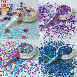 China Christmas Xmas Nails Glitter Body Glitter Face Paint Makeup Handwork DIY Accessoires factory