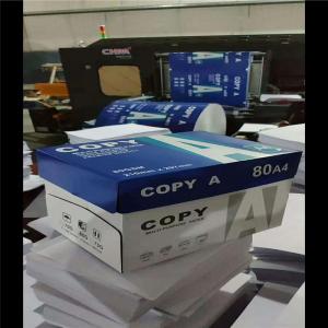 China Certificate IOS-9001 A4 White Copy Paper 70g 75g 80g for Printing Business on sale