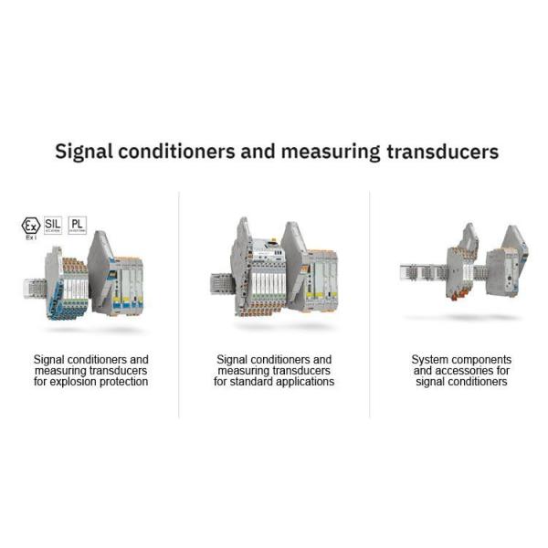 Phoenix 2865751 Macx MCR-Ex-T-Uirel-up - Temperature Measuring Transducer Push-in Connection