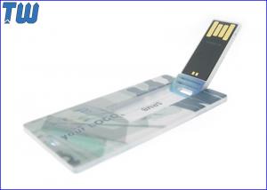 China Mini Card Plastic Usb Flash Drive 4GB 8GB Storage with Free Printing for Company Gift factory