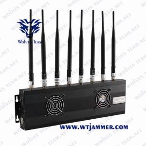 China Cellular 2g 3G 4G Lte GSM CDMA Cellphone WiFi Bluetooth GPS Signal Blocker Jammer with 8 Channels factory