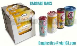 China Gallon Trash Bags Small Garbage Bags Waste Basket Bin Liners Bags for Bathroom, Kitchen, Office, Home Bedroom,Car-Clear factory