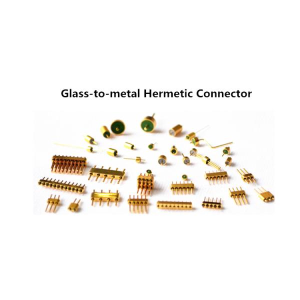 Hermetic Single Pin Connector 50 Ohm Rf Impedance For Aerospace Small Size