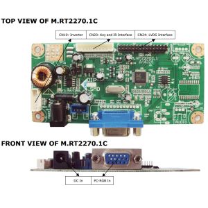 M.RT2270C.1 LCD Display Controller Board with VGA Terminal