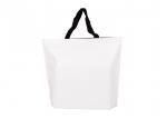 Recycle White Pp Non Woven Bags With Handle 5 Kg Capacity Suqare Bottom