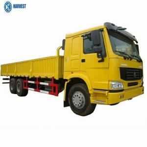 China Sinotruk Howo 6x4 336hp 7100x2300x600mm Manual Side Wall Heavy Cargo Truck on sale