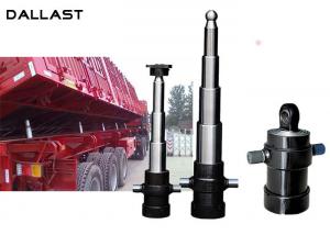 China Telescopic 3 / 4 / 5 Stage Hydraulic Oil Cylinder for Car Truck Rollover factory