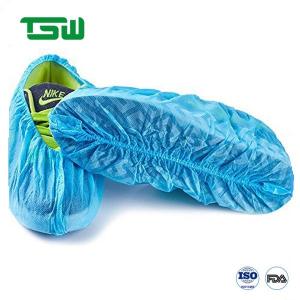 China Disposable SPP 60gsm Non skid Shoe Cover For Safey Walking on sale