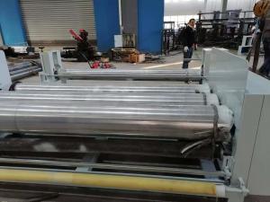China 2700mm T Die Cast Film Machines EVA Flat Cast Extrusion Manufacturing Process factory