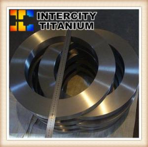 China Top Quality China supplier Industry Astmb381 gr5 Titanium Forging Rings In Stock factory