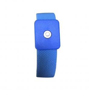 China ESD Fabric Wrist Anti Static Band 4MM Snap Blue Orange And Many Colors Available on sale