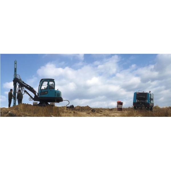 30m Blasthole Mining And Drilling Equipment 2.4Mpa High Pressure For Slope Anchoring